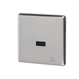 Mofém M-Tronic elektromos süllyesztett vizelde öblítő, MLP 06K 6V mágnesszelep 4x1,5V alkáli elemmel