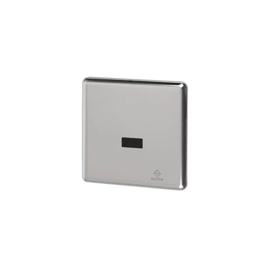 Mofém M-Tronic elektromos süllyesztett vizelde öblítő, MLP 06K 6V mágnesszelep 4x1,5V alkáli elemmel