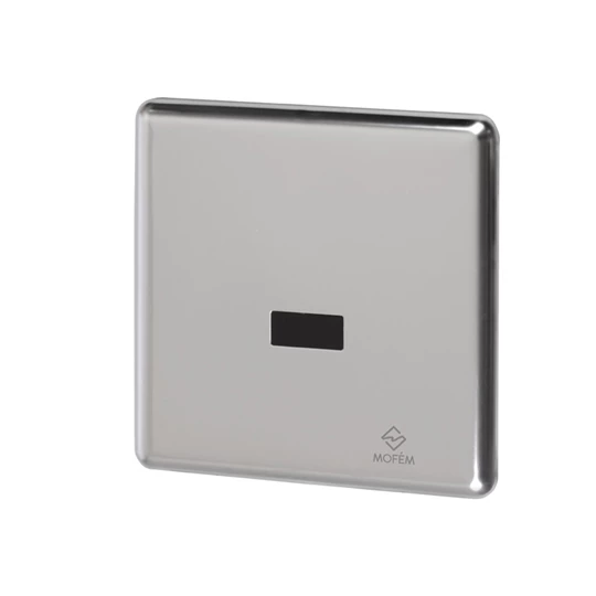 Mofém M-Tronic elektromos süllyesztett vizelde öblítő, MLP 06K 6V mágnesszelep 4x1,5V alkáli elemmel