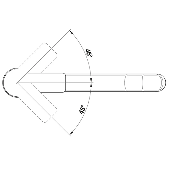 Mofém Mambo Pro álló mosogató csaptelep, forgatható kifolyócsővel, kifolyócső: 225 mm