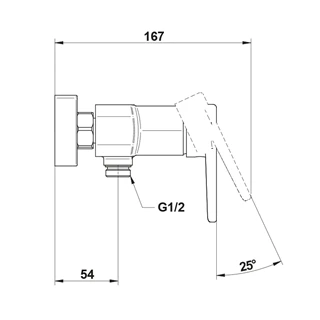 Mofém Mambo Pro zuhany csaptelep, Basic zuhanyszettel