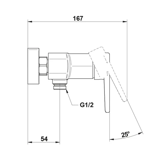 Mofém Mambo Pro zuhany csaptelep, Basic zuhanyszettel