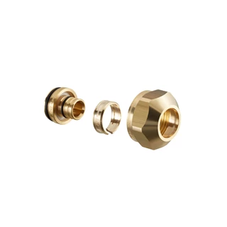 Oventrop Cofit S szorítógyűrűs csavarzat, 20 x 2.0 mm x G 1" hollandi, nyers (párban)
