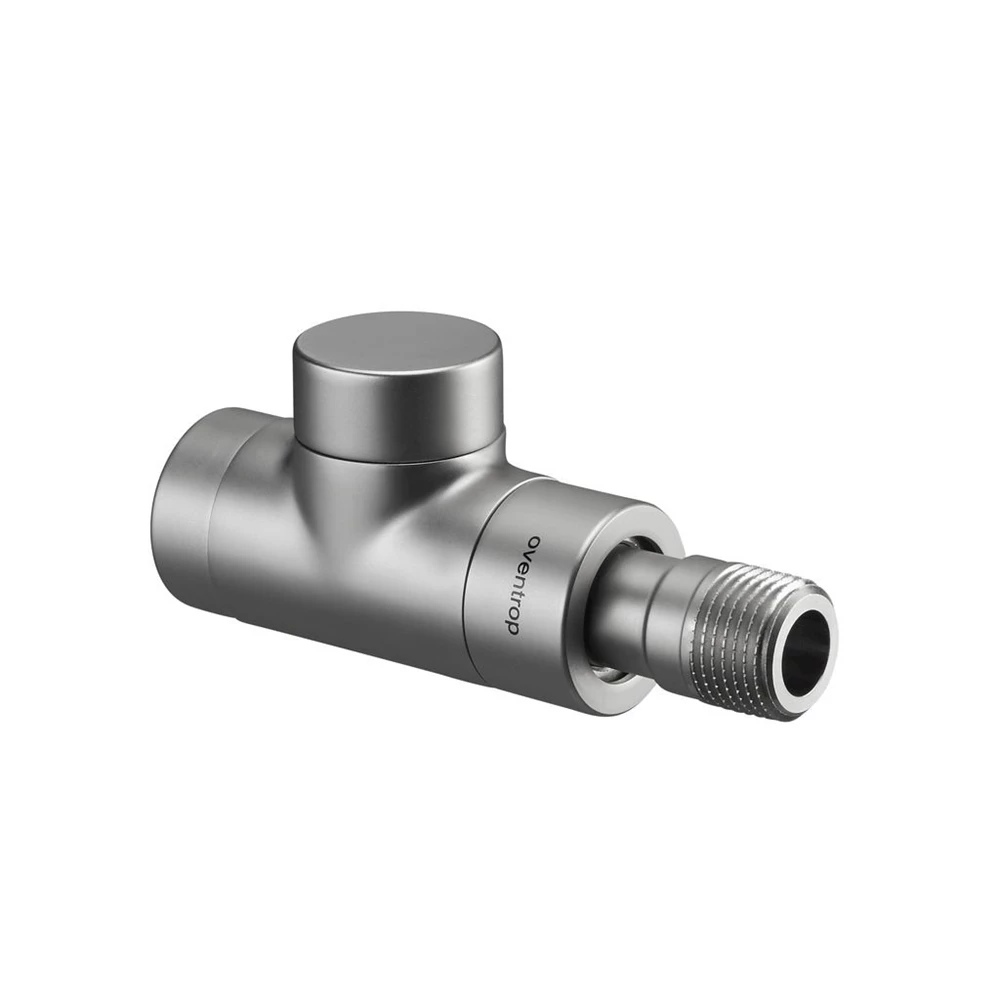 Oventrop E típusú visszatérő raditátorszelep, Combi E, PN10, DN15, 1/2", egyenes, nemesacél