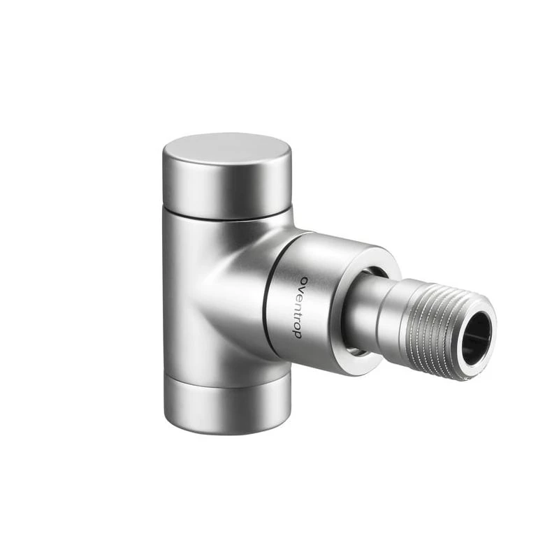 Oventrop E típusú visszatérő raditátorszelep, Combi E, PN10, DN15, 1/2", sarok, nemesacél