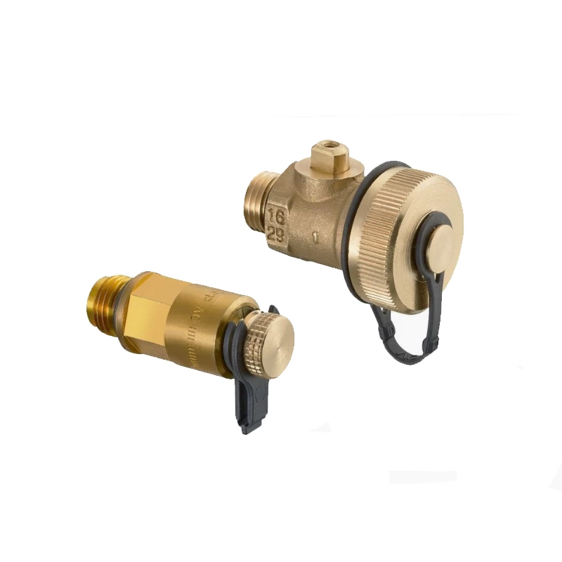 Oventrop Hydrocontrol tartozékkészlet (1 db mérőszelep, 1 db töltő-ürítő csap)