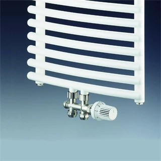 Oventrop Multiblock T csatlakozó szerelvény, 3/4" hollandi x 3/4" km, kétcsöves, sárgaréz, egyenes, kv=0.57, kvs=0.81