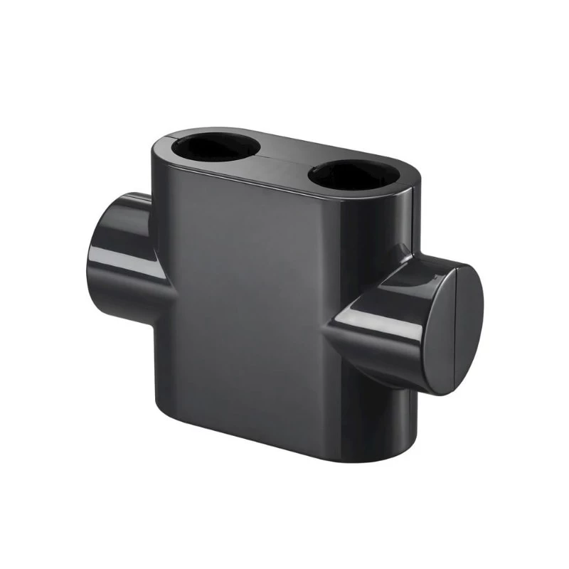 Oventrop Multiblock T takaró, egyenes, antracit (1184013/83 sz. termékekhez)