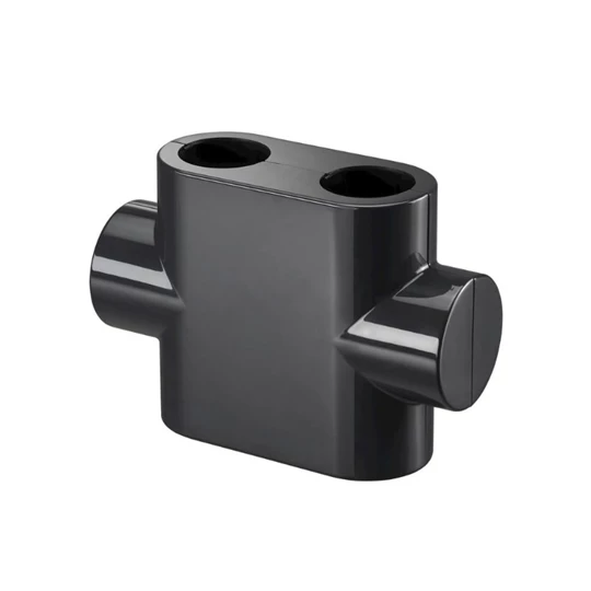 Oventrop Multiblock T takaró, egyenes, antracit (1184013/83 sz. termékekhez)