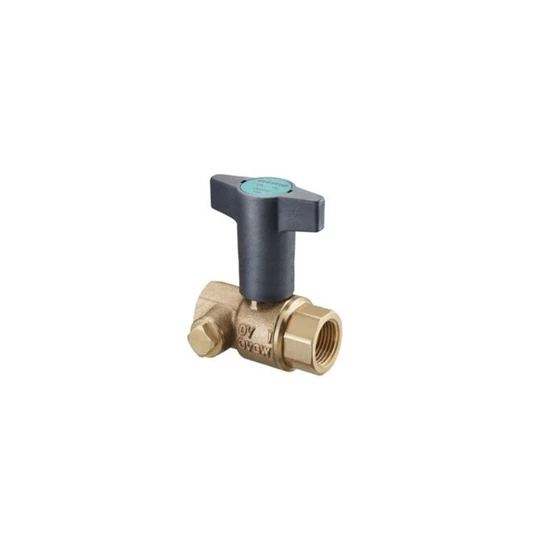 Oventrop Optibal TW golyóscsap, ivóvízre, DN50, 2", BM, PN10, max. 90 °C, vakdugóval lezárt ürítési helyekkel