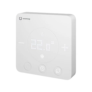 Oventrop Szobatermosztát ClimaCon F 310, 24V (fűtés v. hűtés, külső modullal átkapcsolható vagy App-on keresztül áll.)