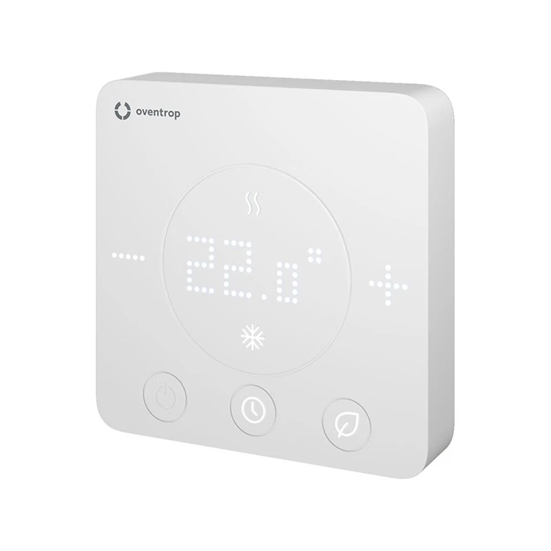 Oventrop Szobatermosztát ClimaCon F 310, 24V (fűtés v. hűtés, külső modullal átkapcsolható vagy App-on keresztül áll.)