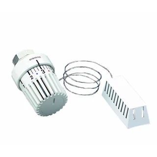Oventrop Termosztát, Uni LH típus, 7-28 °C, 0 * 1-5, 2 m-es távérzékelővel, fehér, M 30 x 1,5