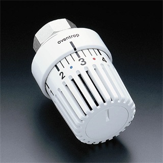 Oventrop Uni LH termofej, 7-28 °C, 0 * 1-5, folyadéktöltetű érzékelővel, fehér, M 30 x 1,5