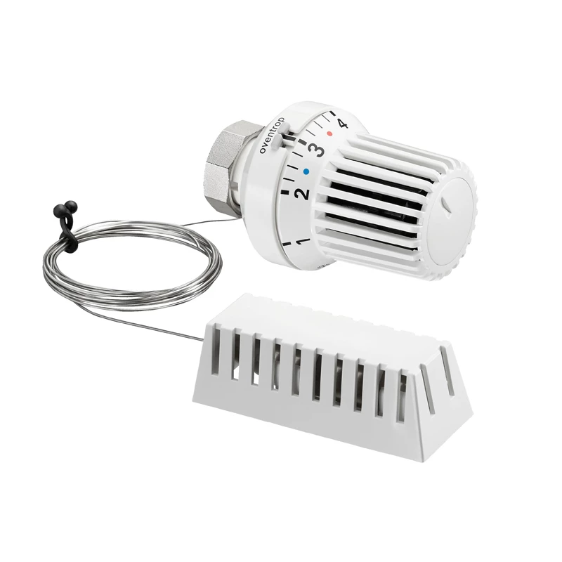 Oventrop Termosztát, Uni XH típus, 7-28 °C, 0 * 1-5, 2 m-es távérzékelővel, fehér, M 30 x 1,5