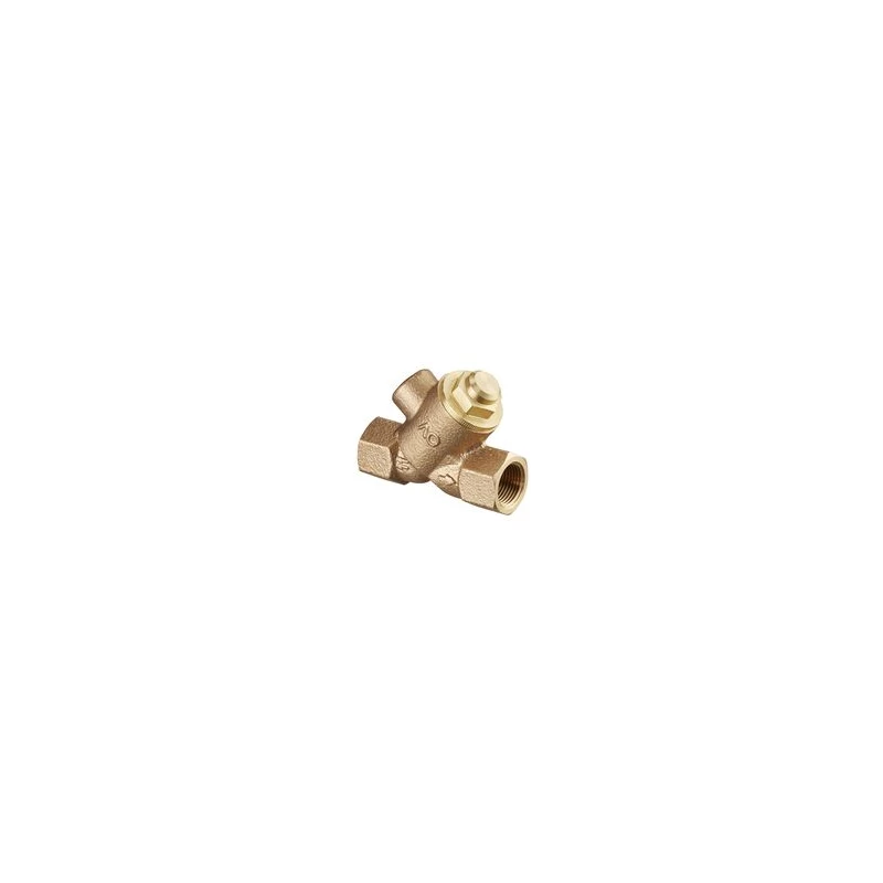 Oventrop Visszacsapó szelep fűtésre, DN10, G 3/8" bm, PN25, Viton tömítéssel, vörösöntvény