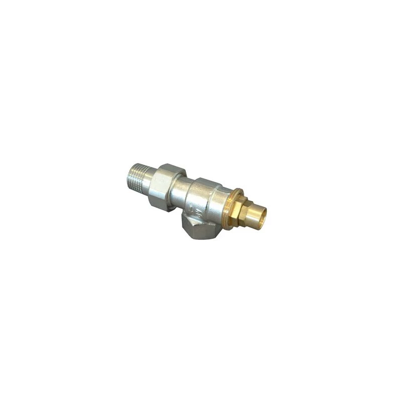Oventrop Visszatérő hőmérsékletkorlátozó szelep, DN15, 1/2", PN10, visszatérő-axiális, kv=0.30