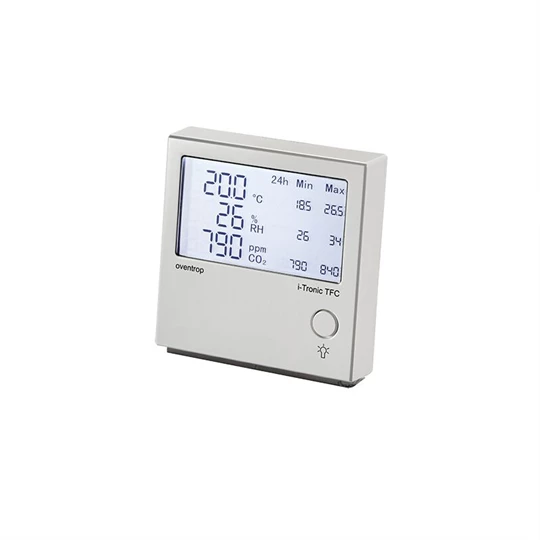 Oventrop i-Tronic TFC, klíma kijelző CO2 érzékelővel, asztali kivitel