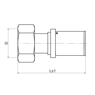 Pex-Th.hollander BM 26-3/4", Slovarm
