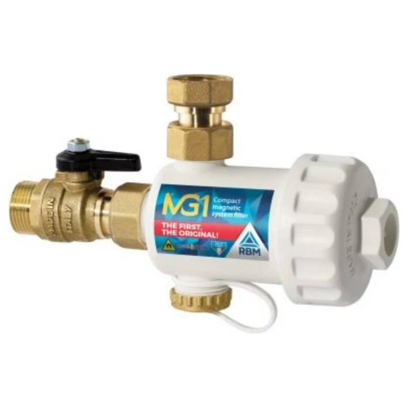 RBM MG1 mágneses iszapleválasztó 3/4", fehér