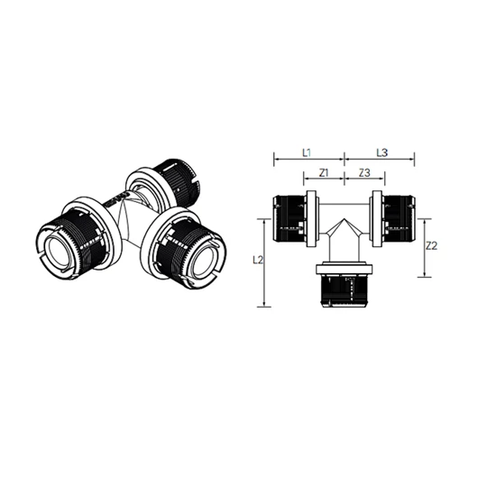 REHAU Fastloc T-idom 40-20-40