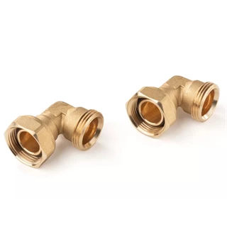 REHAU RAUCLIMATE Silent Breeze L-idom 90°, 1 pár, 3/4 M EC - 3/4 F EC