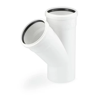 REHAU Raupiano Light RPLEA lefolyóág-idom 45° NA 110/110