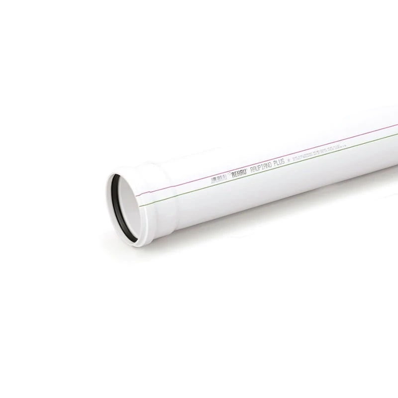 REHAU Raupiano Plus RPPEM Tokos lefolyócső L=1000 mm NA 90