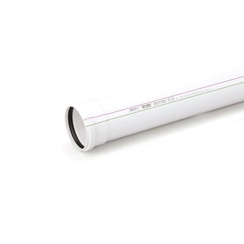 REHAU Raupiano Plus RPPEM Tokos lefolyócső L=2000 mm NA 110