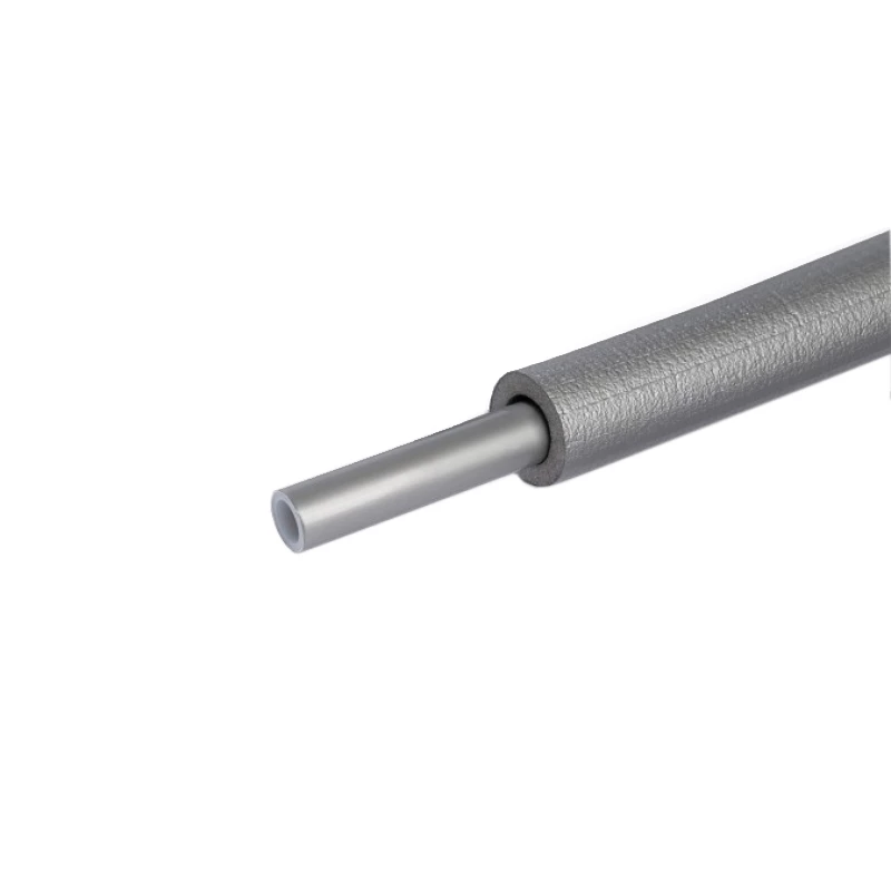 REHAU Rautitan flex ötrétegű cső 16x2,2; 4 mm-es kör keresztmetszetű szigeteléssel