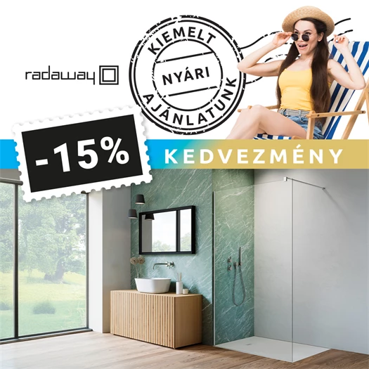 Radaway -15% kedvezménnyel