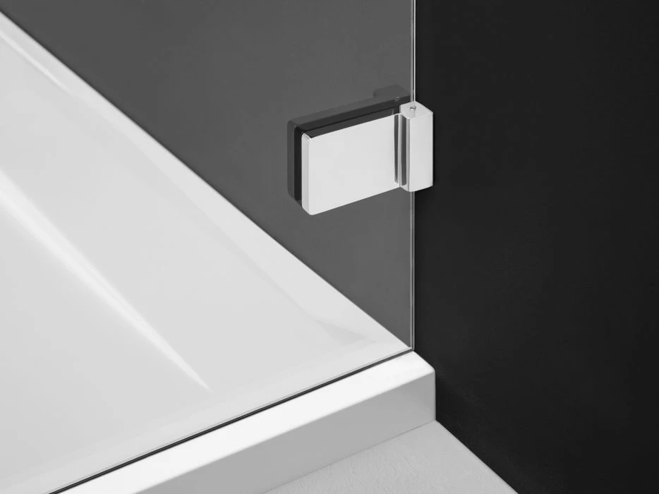 Radaway Euphoria KDJ 90J zuhanyajtó, jobbos, króm/átlátszó, 900x2000 mm