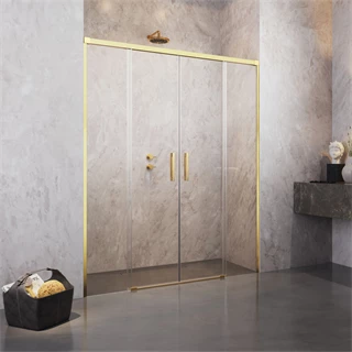 Radaway Idea DWD Gold 170 zuhanyajtó, 1685-1715x2005x6mm, arany