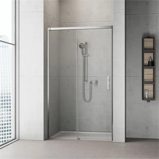Radaway Idea DWJ 1600*2000mm tolóajtó, jobb oldali felfogatással, átl. bizt. edzet üveg, króm jellegű felület