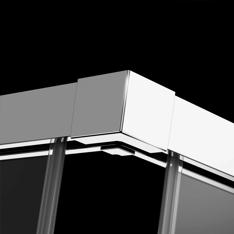 Radaway Idea KDD zuhanykabin tolóajtó 90 balos, 900x2005 mm, króm/átlátszó