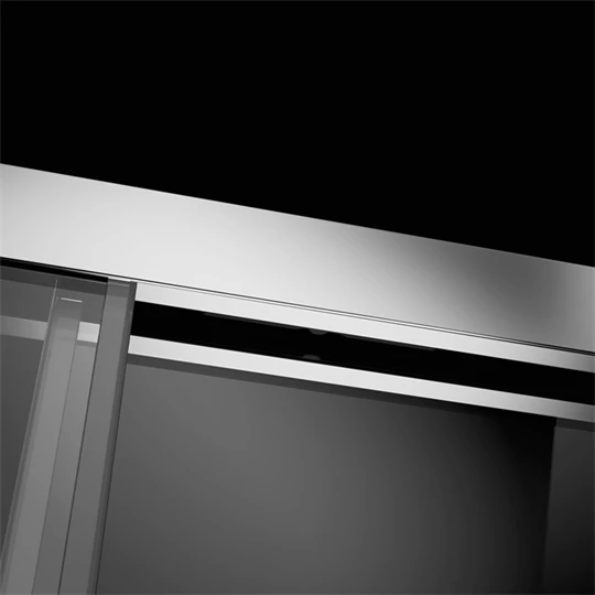 Radaway Idea KDJ balos tolóajtós zuhanyrész 1280-1295*2005*6mm, pol. alu /króm szerelvények, átl. üveg Easy-Clean