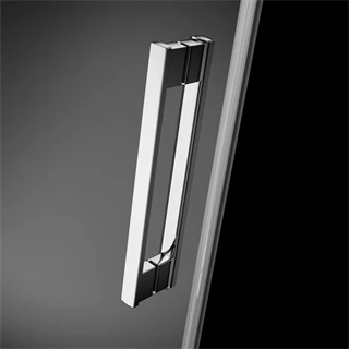 Radaway Idea KDJ balos tolóajtós zuhanyrész 1280-1295*2005*6mm, pol. alu /króm szerelvények, átl. üveg Easy-Clean