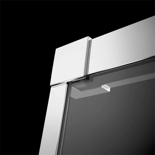 Radaway Idea KDJ balos tolóajtós zuhanyrész 1280-1295*2005*6mm, pol. alu /króm szerelvények, átl. üveg Easy-Clean