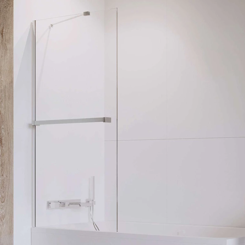 Radaway Idea PNJ 800 kádparaván,törölközőtartóval ,  800x1500 mm 6mm