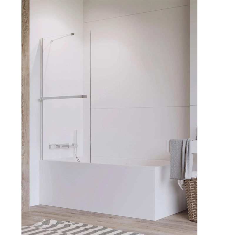 Radaway Idea PNJ kádparaván, 600x1500 mm, törölközőtartóval 