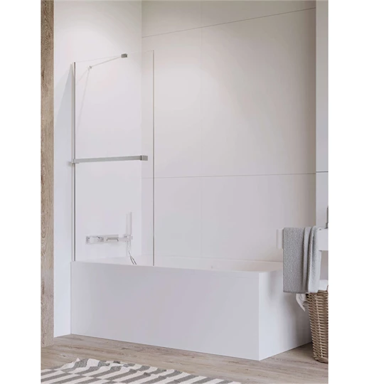 Radaway Idea PNJ kádparaván, 700x1500 mm, törölközőtartóval