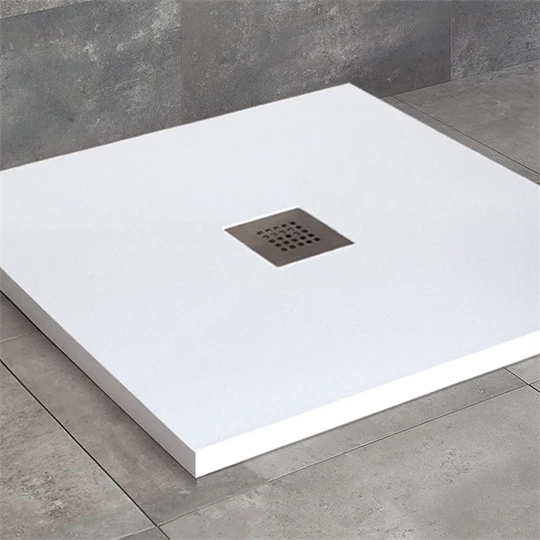 Radaway Kios C műmárvány zuhanytálca 800x800x26mm + HS1 szifon, fehér