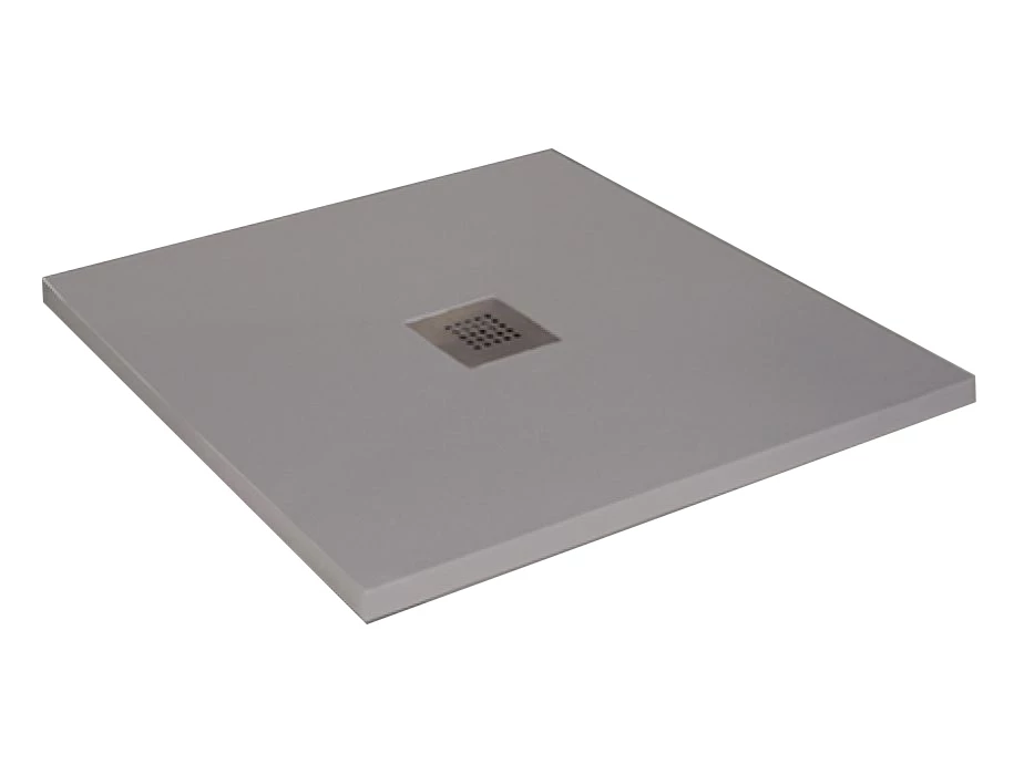 Radaway Kios C műmárvány zuhanytálca 900x900x26mm + HS1 szifon, betonszürke
