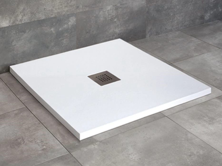 Radaway Kios C műmárvány zuhanytálca 900x900x26mm + HS1 szifon, fehér