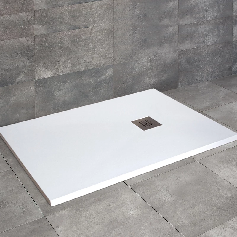 Radaway Kios F műmárvány zuhanytálca 1000x800x26mm + HS1 szifon, fehér