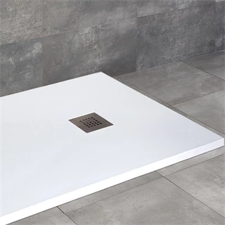Radaway Kios F zuhanytálca 160x80 fehér/króm ráccsal