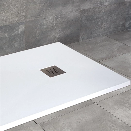 Radaway Kios F zuhanytálca 160x80 fehér/króm ráccsal