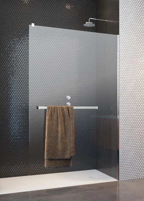 Radaway Modo New II 130 Walk-in zuhanyfal törölközőtartóval, 1300x2000 mm, átlátszó