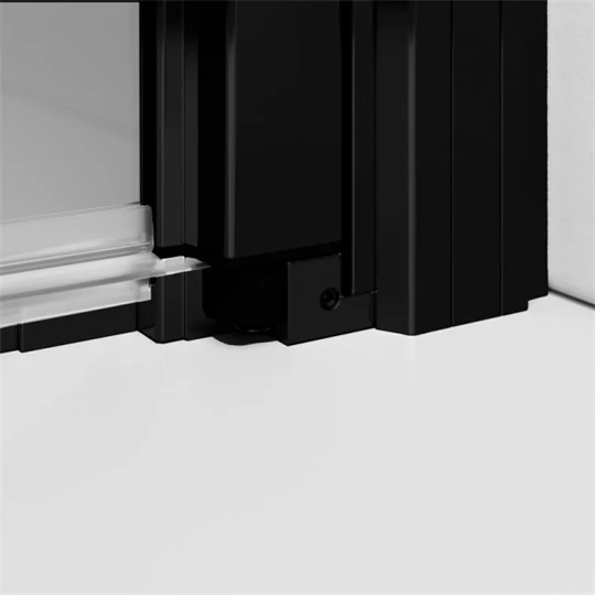 Radaway Nes Black DWJ II 110B zuhanyajtó, 1100x2000 mm, balos