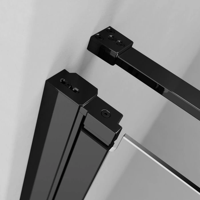 Radaway Nes Black DWJ I 100 B zuhanyajtó, 1000x2000 mm, balos